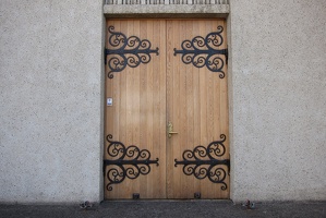 Doors on Akureyri Church